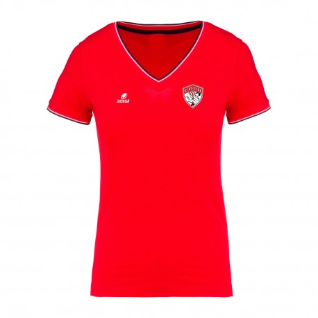 Tee-shirt Col V Femme COPO RUGBY