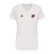 Tee-shirt BRISTOL Femme col V Blanc
