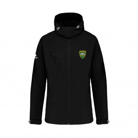 Veste Softshell NEWPORT à capuche Femme ARDENNES RUGBY
