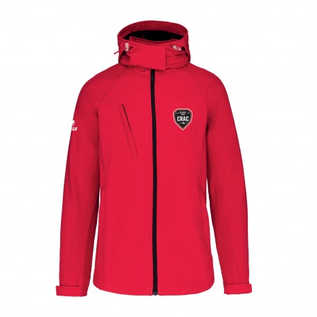 Veste Softshell NEWPORT à capuche Femme CRAC OSSEY MARIGNY RUGBY
