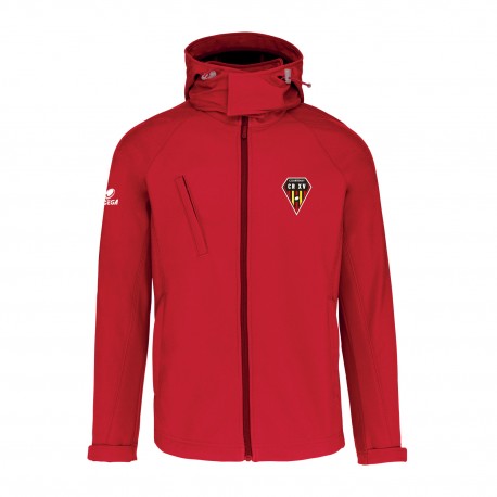 Veste Softshell NEWPORT à capuche Homme COURTENAY RUGBY XV