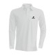 Polo Femme manches longues AUCKLAND Blanc