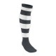 Chaussettes Rugby PRO cerclées Noir/Blanc